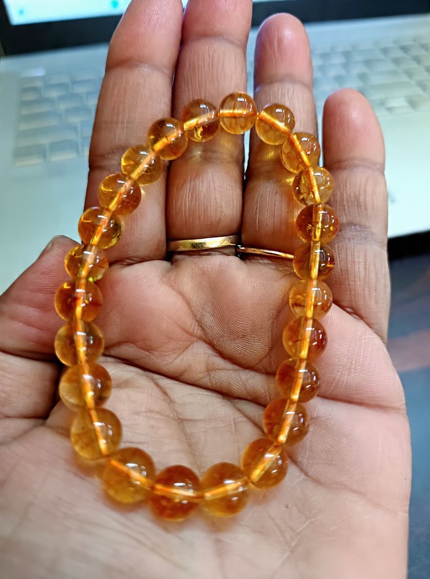 Citrine Crystal Bracelet 💛✨ - Image 3