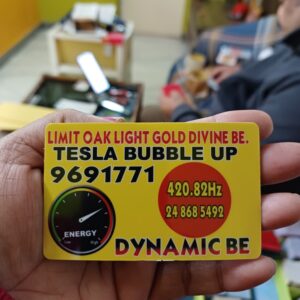 Energy booster card