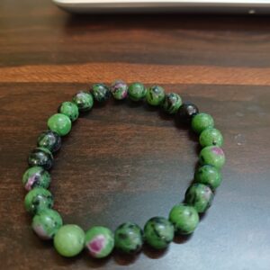 Ruby Zoisite Bracelet 🔥🌿