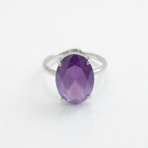 Amethyst Ring – Crystal Ring for Calm & Clarity