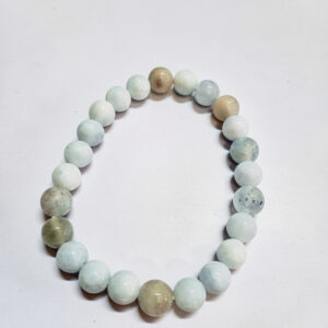 Aquamarine Crystal Bracelet