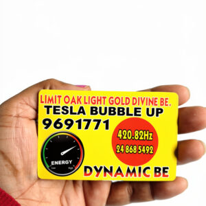 Energy booster card