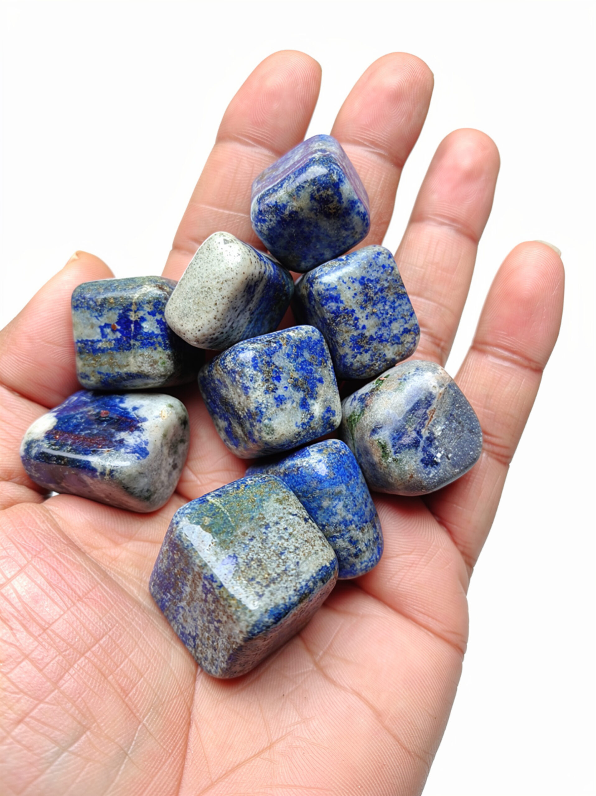 Lapis Lazuli Tumbles – 4 Piece - Image 2
