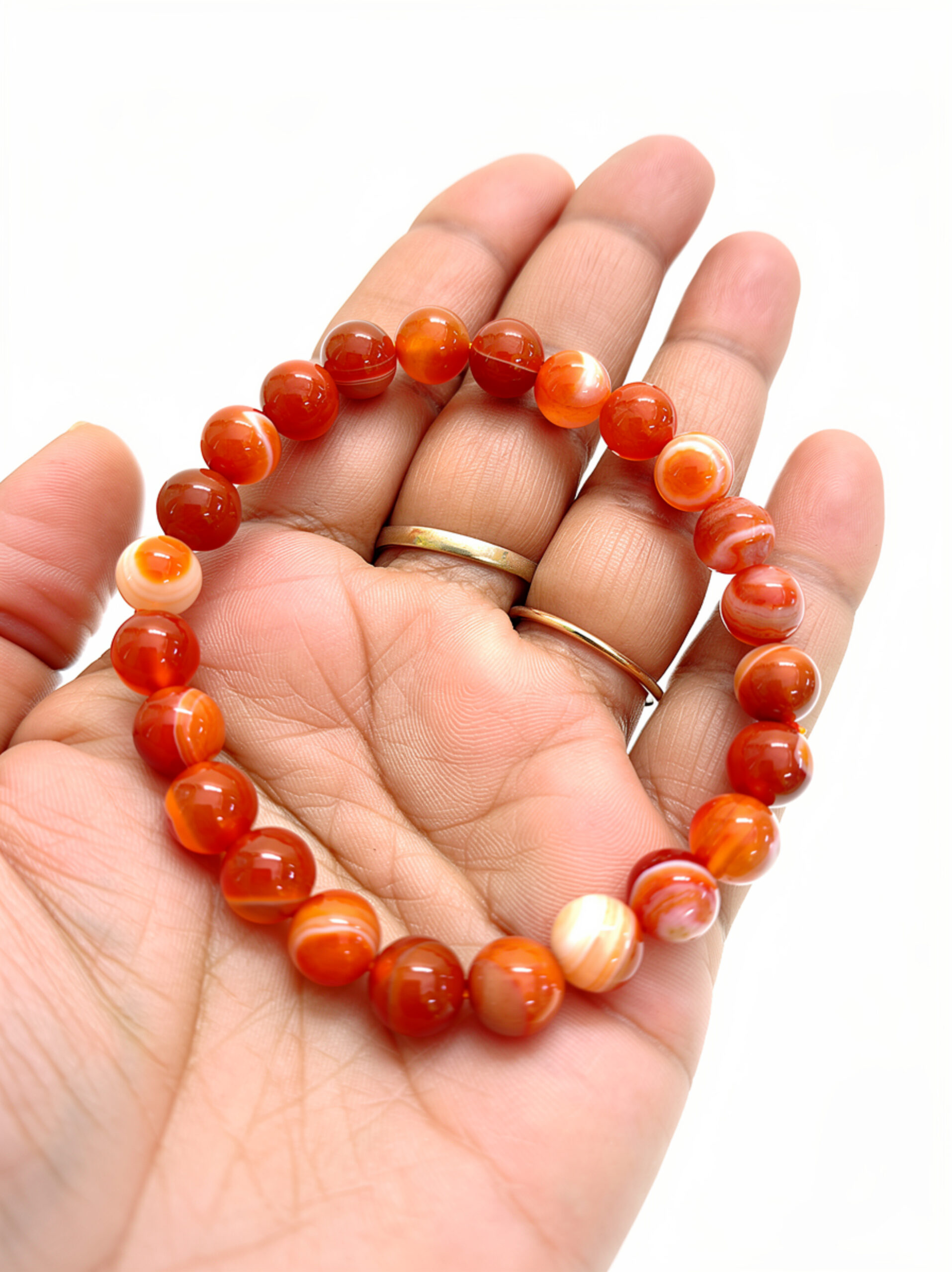 Red Carnelian Bracelet - Image 2