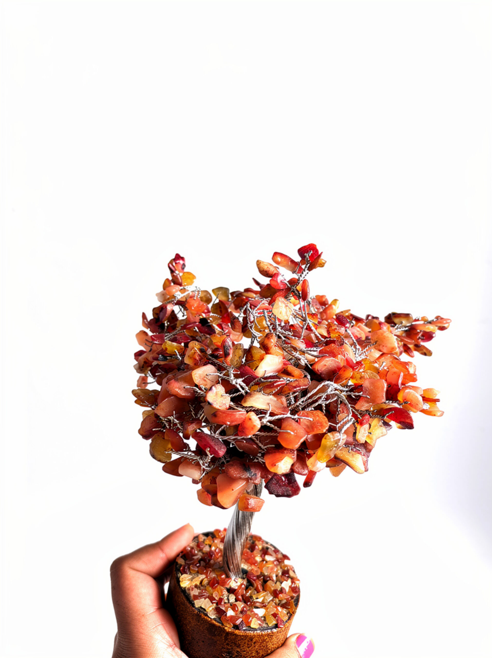 Red Carnelian Crystal Tree