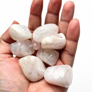Rose Quartz Tumbles - 4 Piece