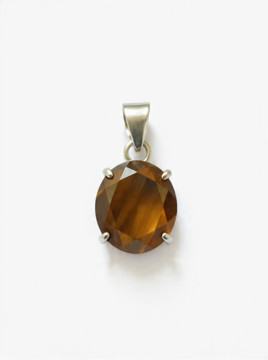 Tiger Eye Crystal Pendant