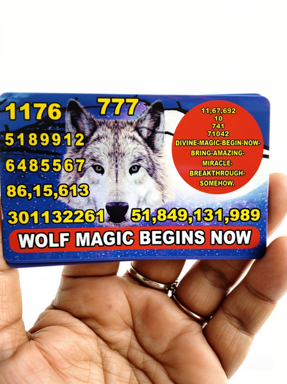 Wish Manifesation Card