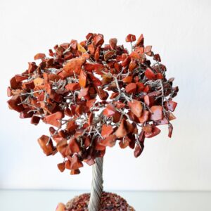 Red Jasper Crystal Tree