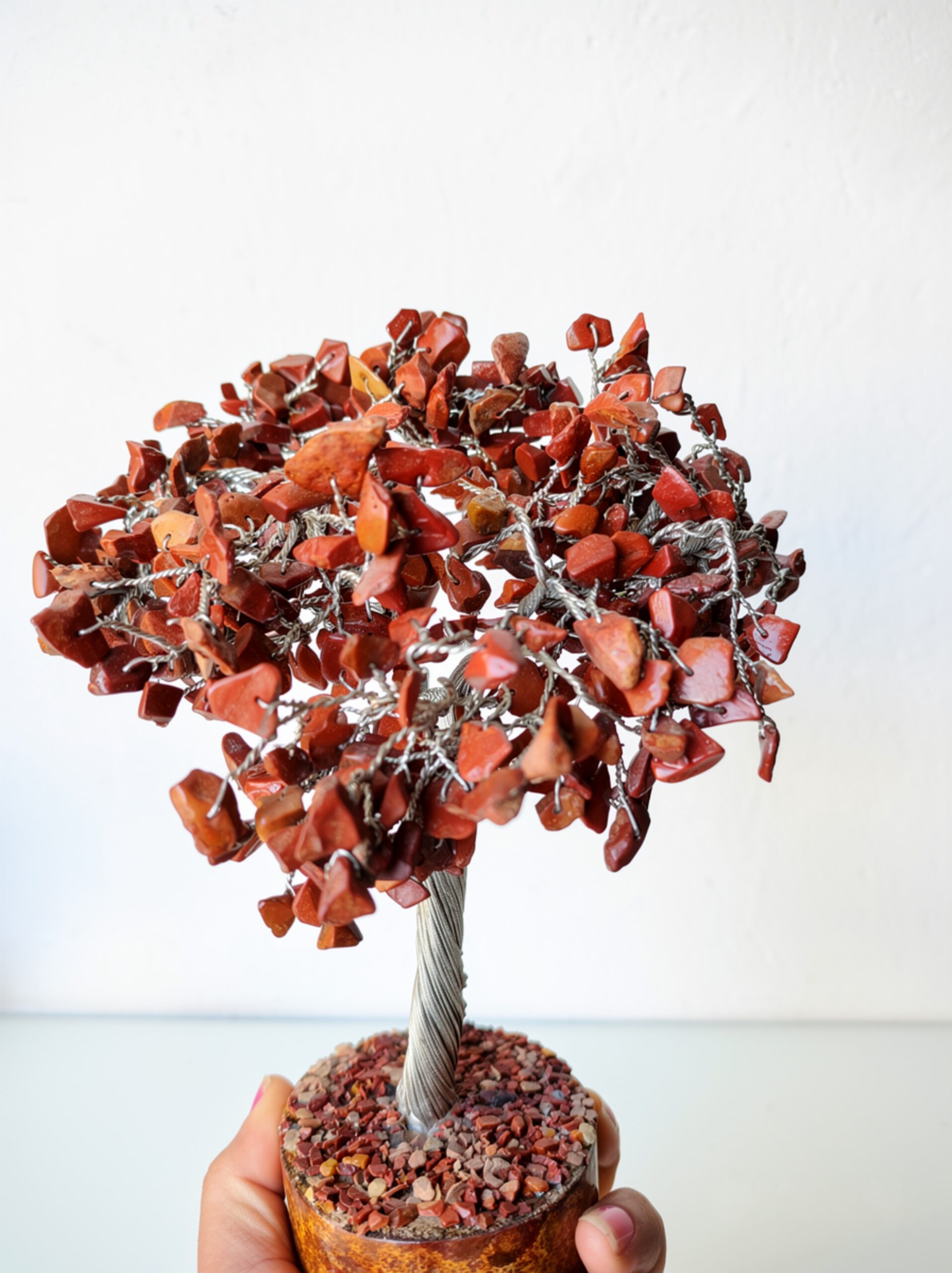 Red Jasper Crystal Tree